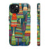 Knitted Christmas Trees - Impact Resistant Phone Case iPhone 13 Glossy